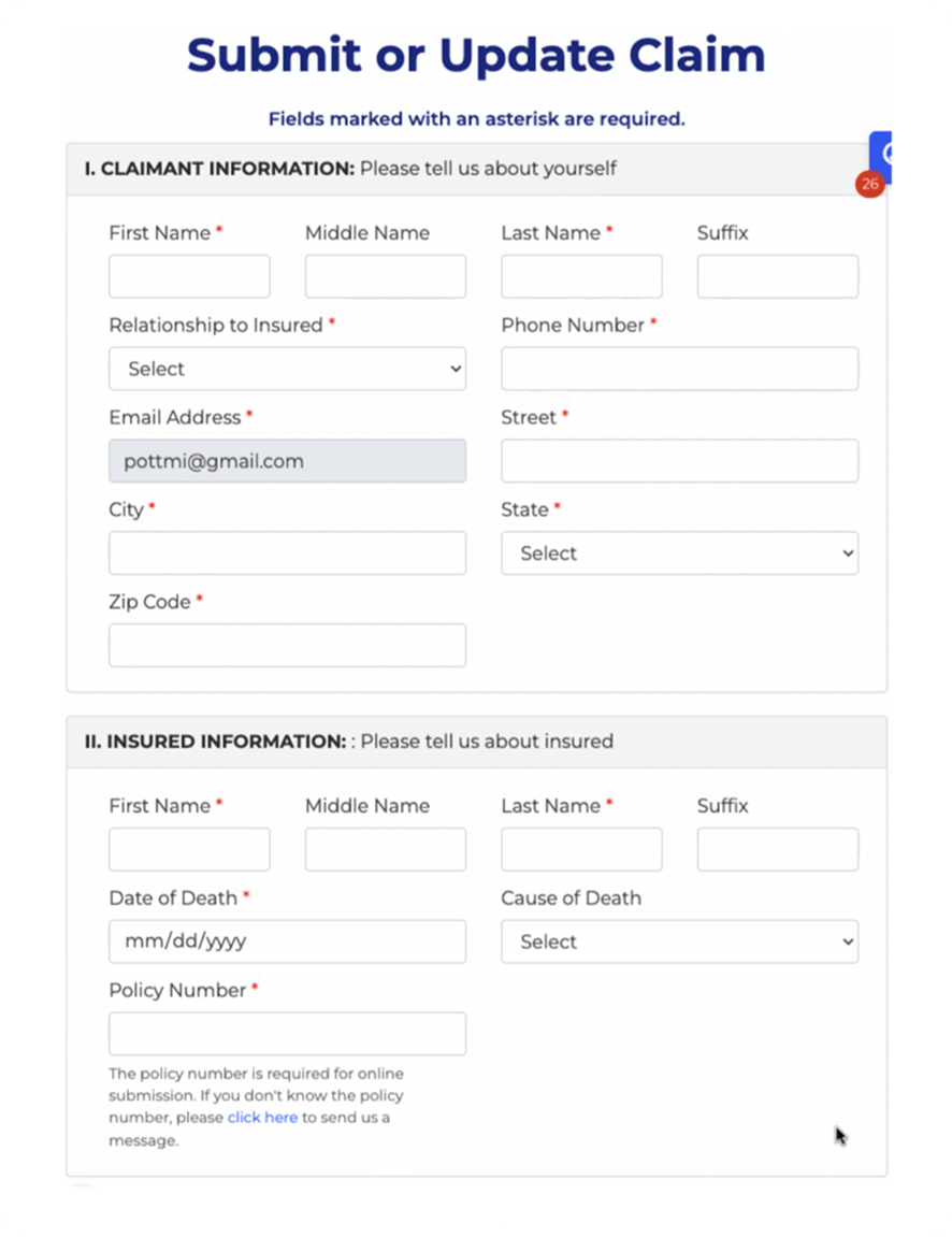 Claims Notification as a Service